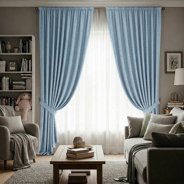 Velmora Woven Blend Curtain