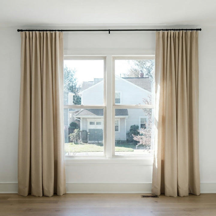 Norvane Leaf Cotton Blend Curtain