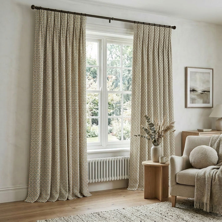 Marovia Seamless Repeating Pattern Blend Curtain
