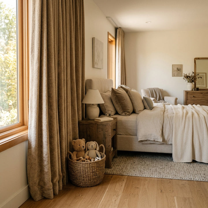 Caelith Woven Blend Curtain