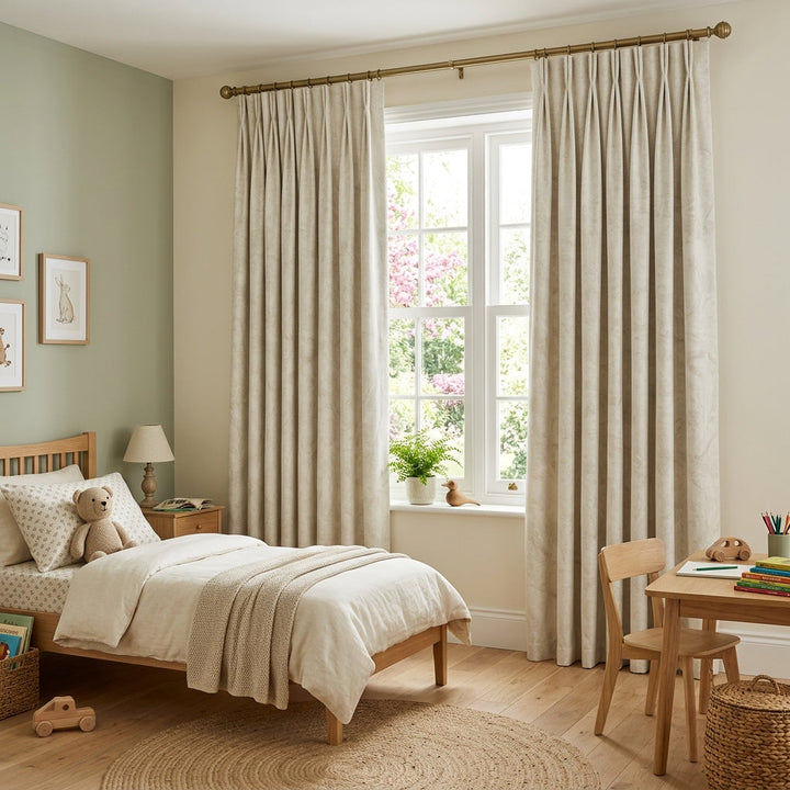 Caelith Cotton Linen Blend Curtain