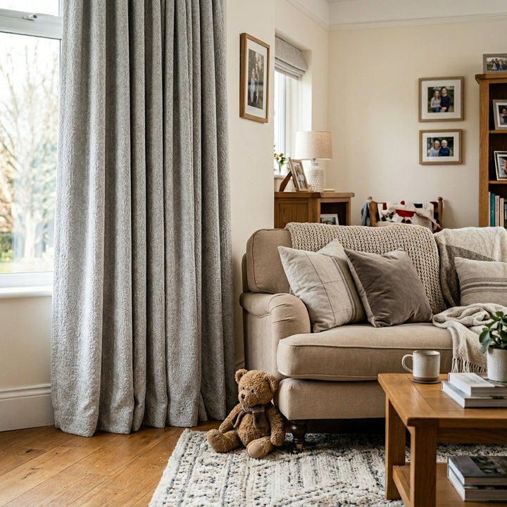 Virelia Woven Blend Curtain