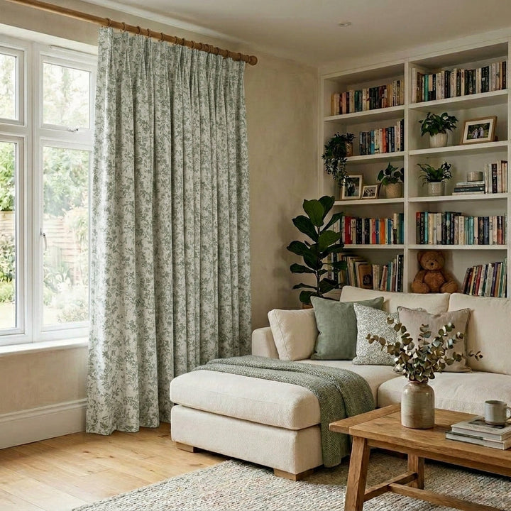 Aureline Floral Blend Curtain