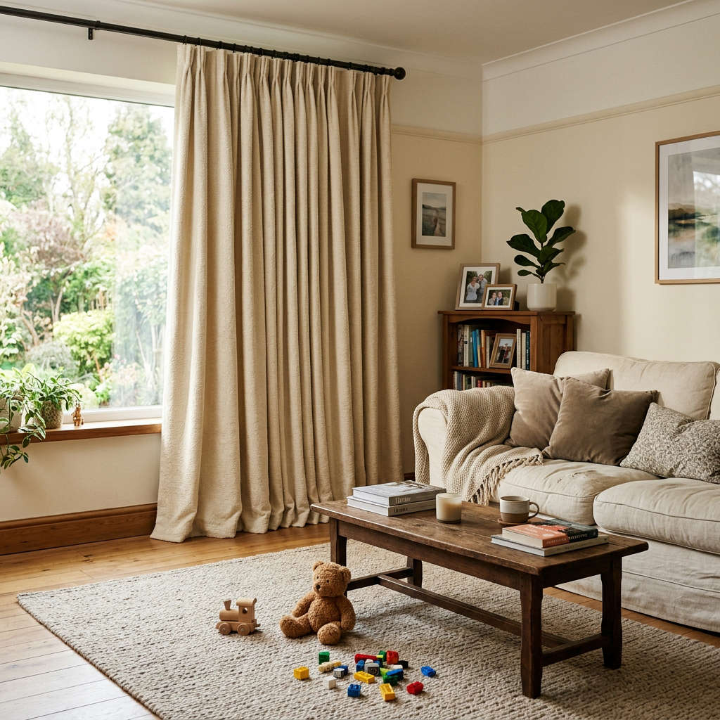 Norvane Brushed Cotton Blend Curtain