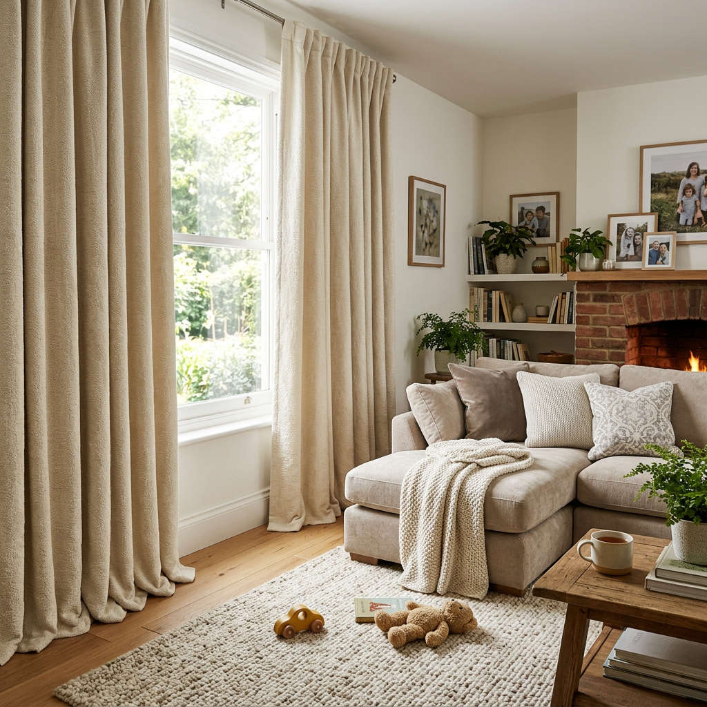 Norvane Brushed Cotton Blend Curtain