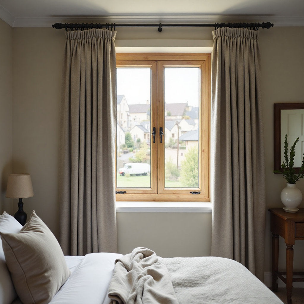 Velmora Brushed Blend Curtain