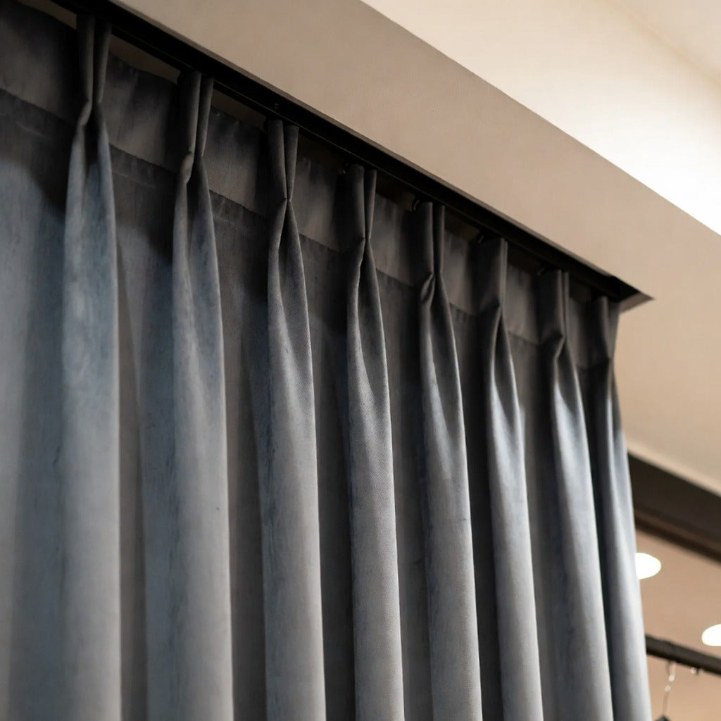 Virelia Herringbone Blend Curtain