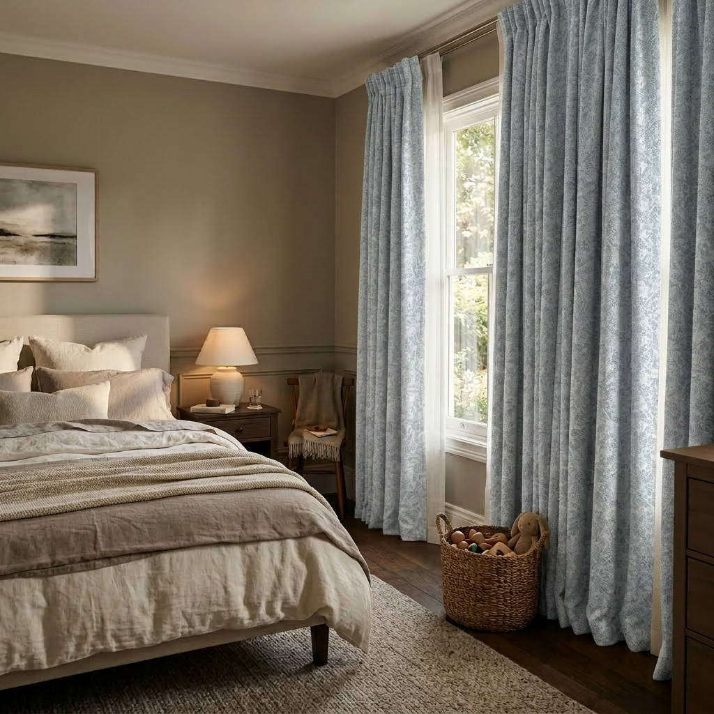 Solvane Floral Blend Curtain
