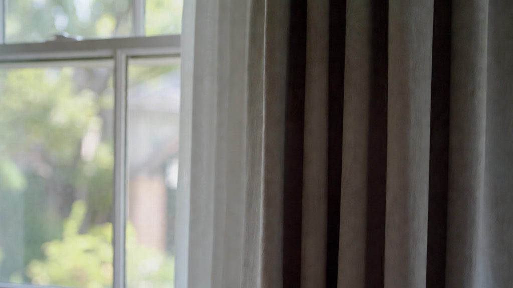 Norvane Leaf Cotton Blend Curtain