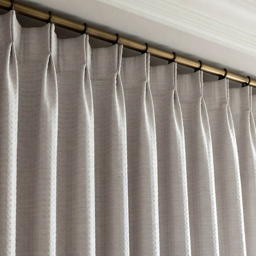 Marovia Textured Polyester Blend Curtain