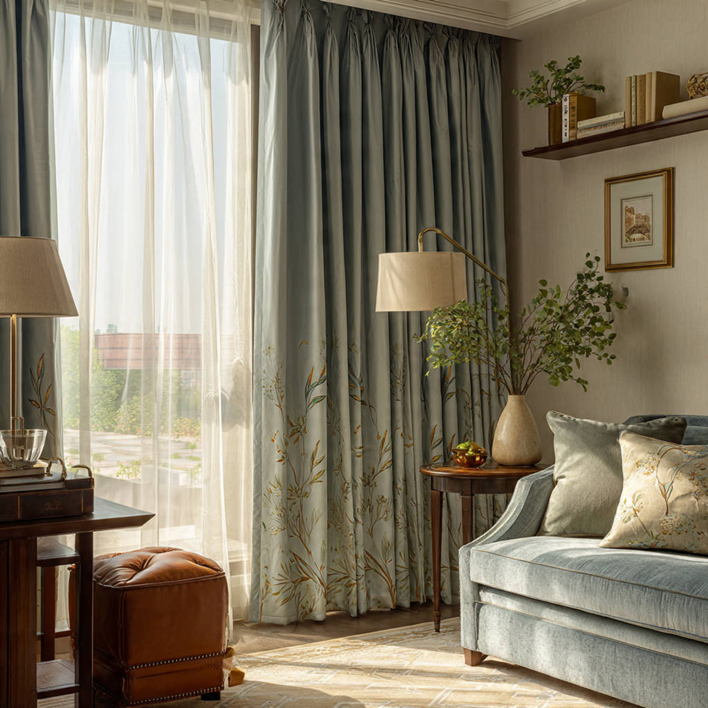 Caelith Floral Blend Curtain
