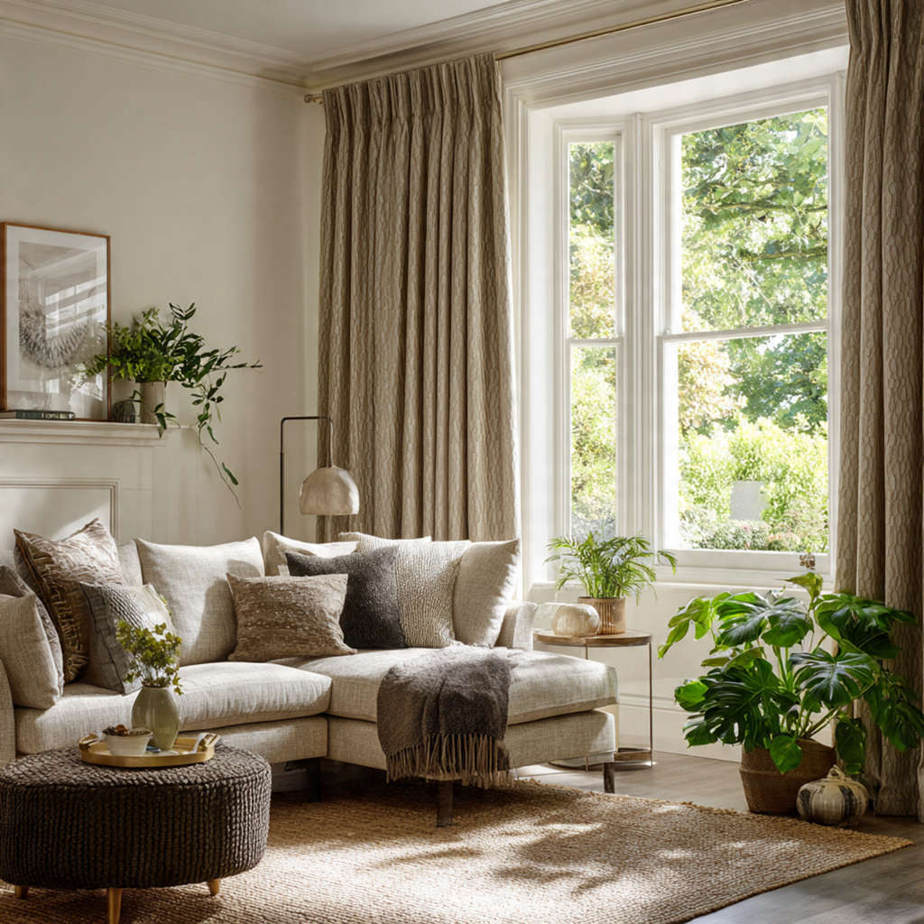 Rovelle Textured Chenille Blend Curtain