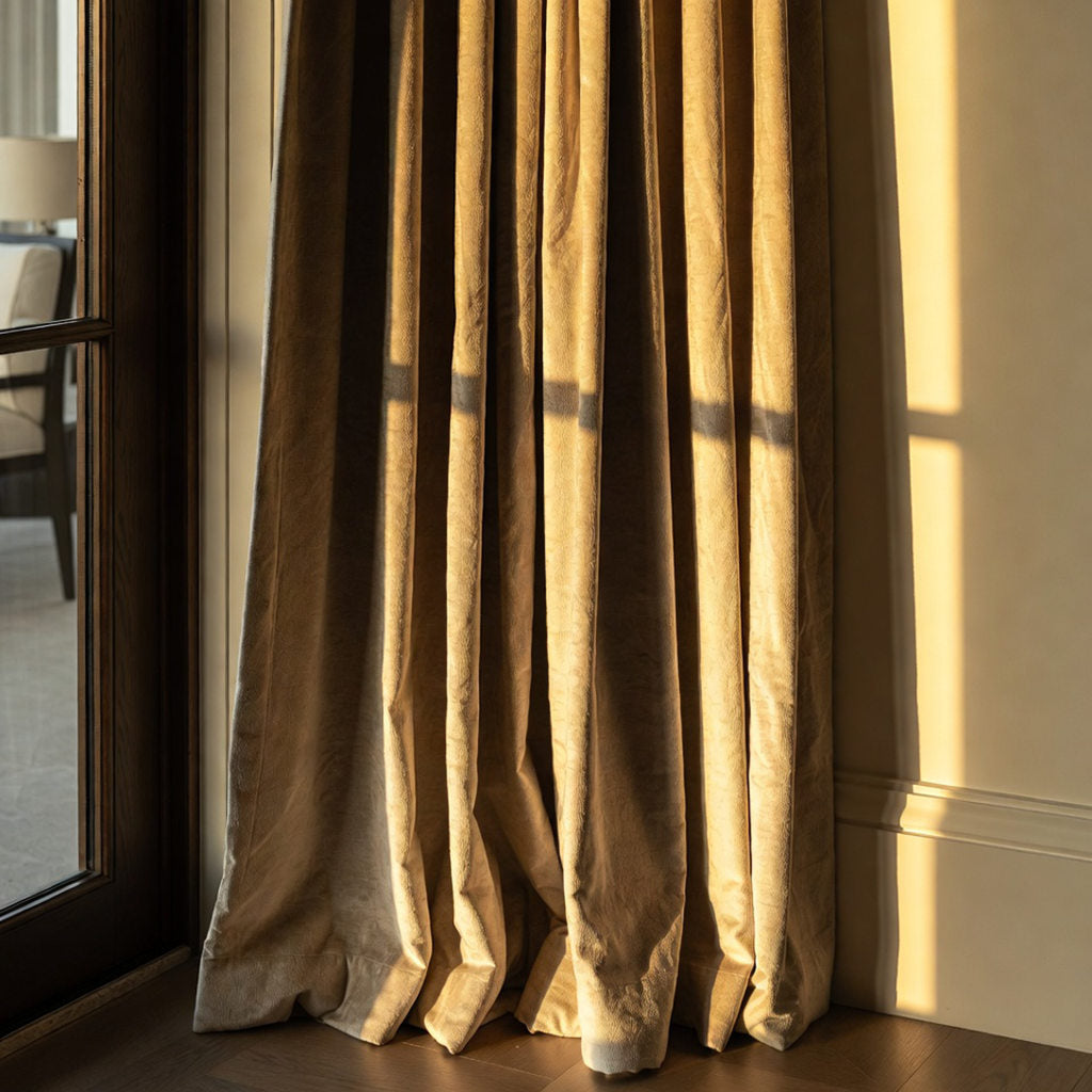 Norvane Leaf Cotton Blend Curtain