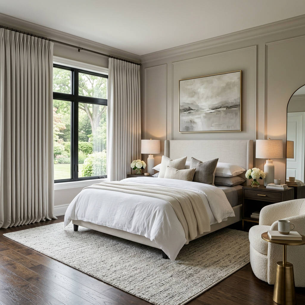 Marovia Brushed Blend Curtain