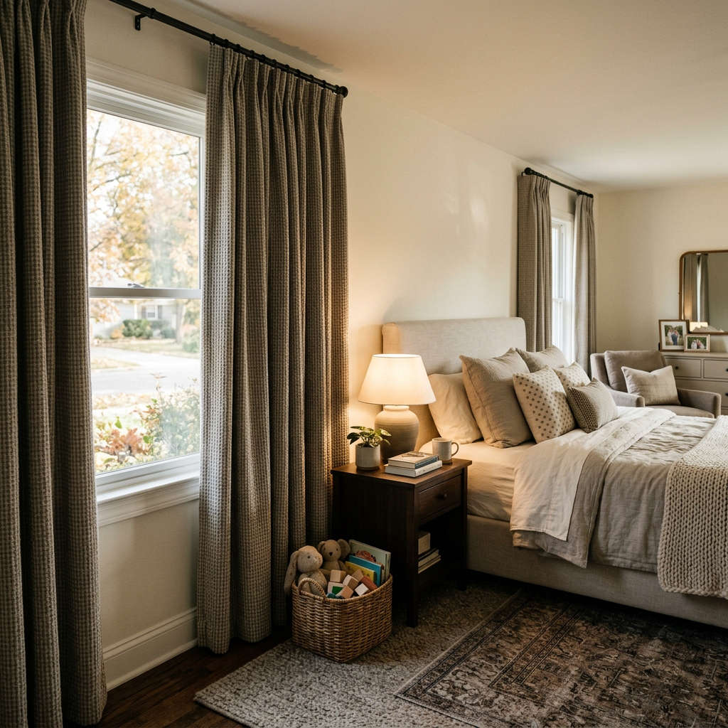 Caelith Heavyweight Blend Curtain