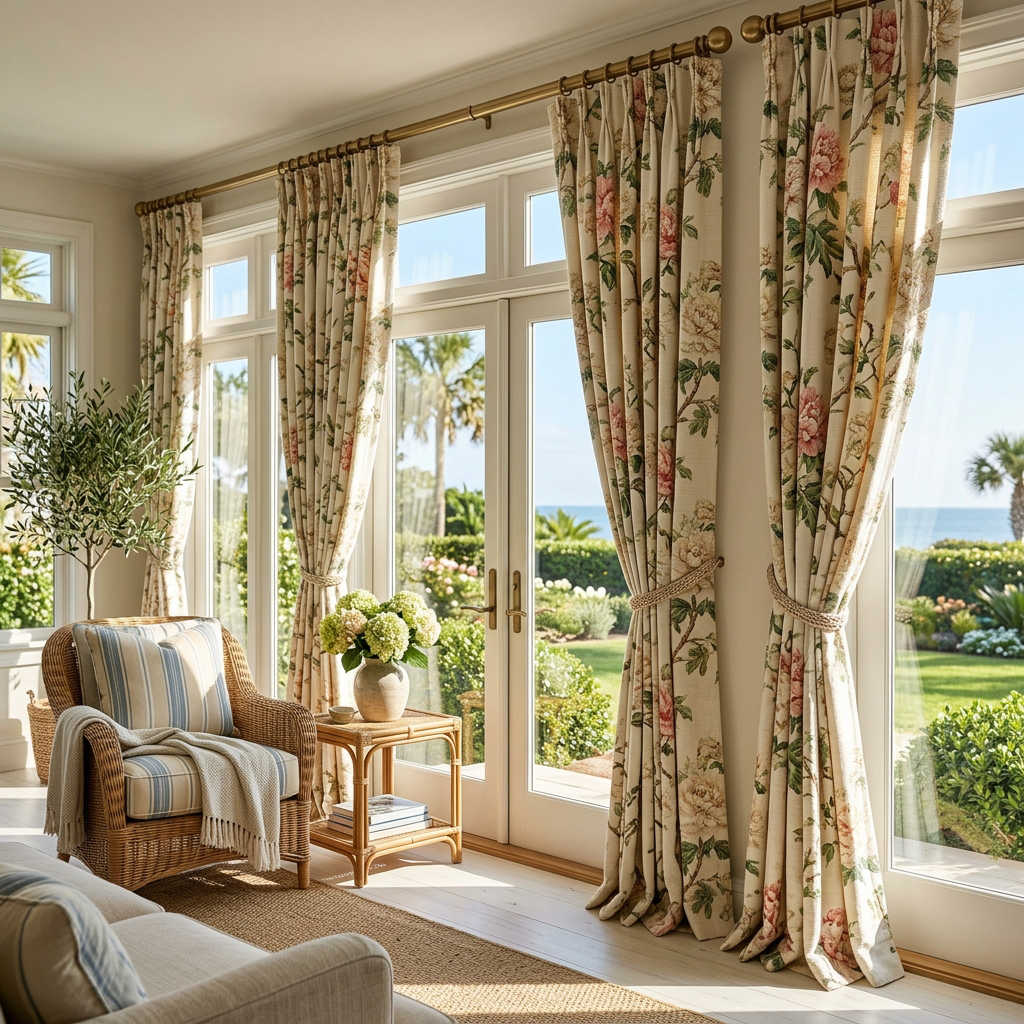 Caelith Floral Blend Curtain