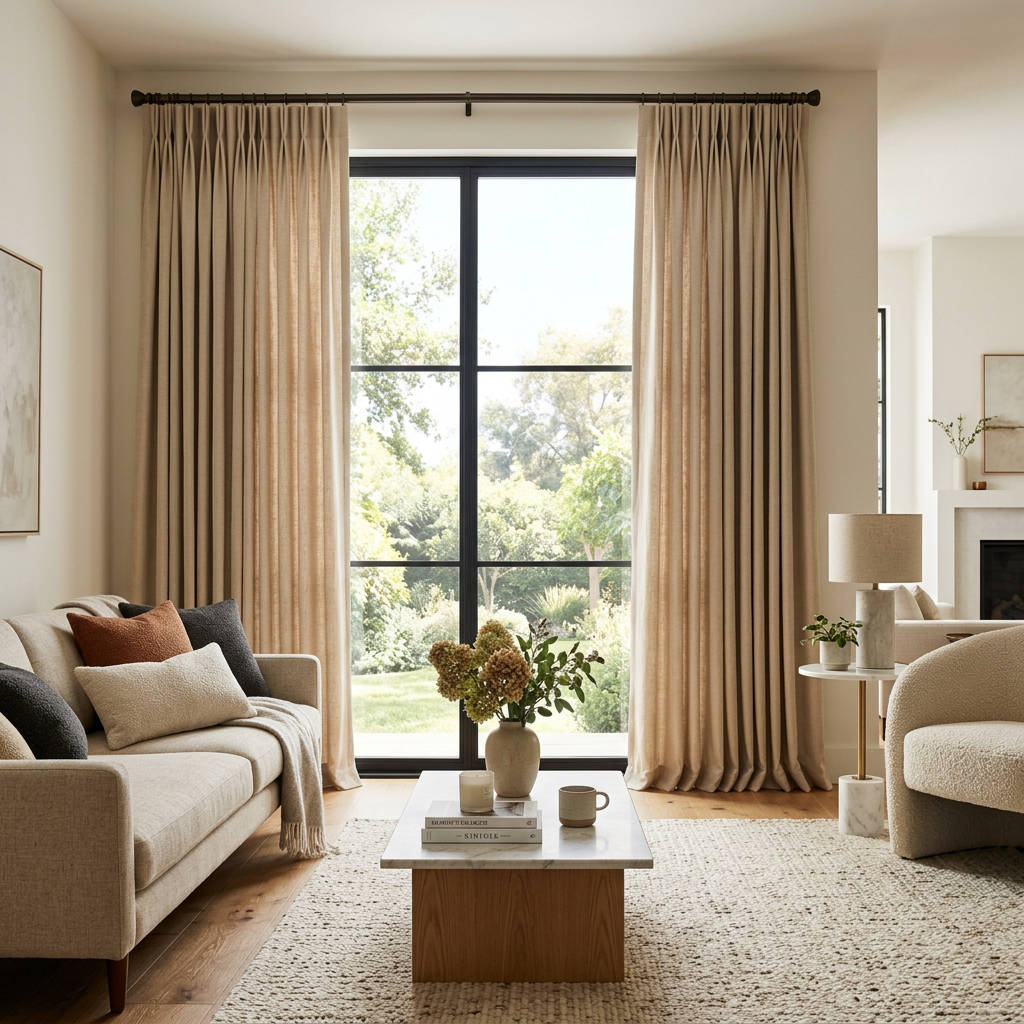 Virelia Polyester Blend Curtain