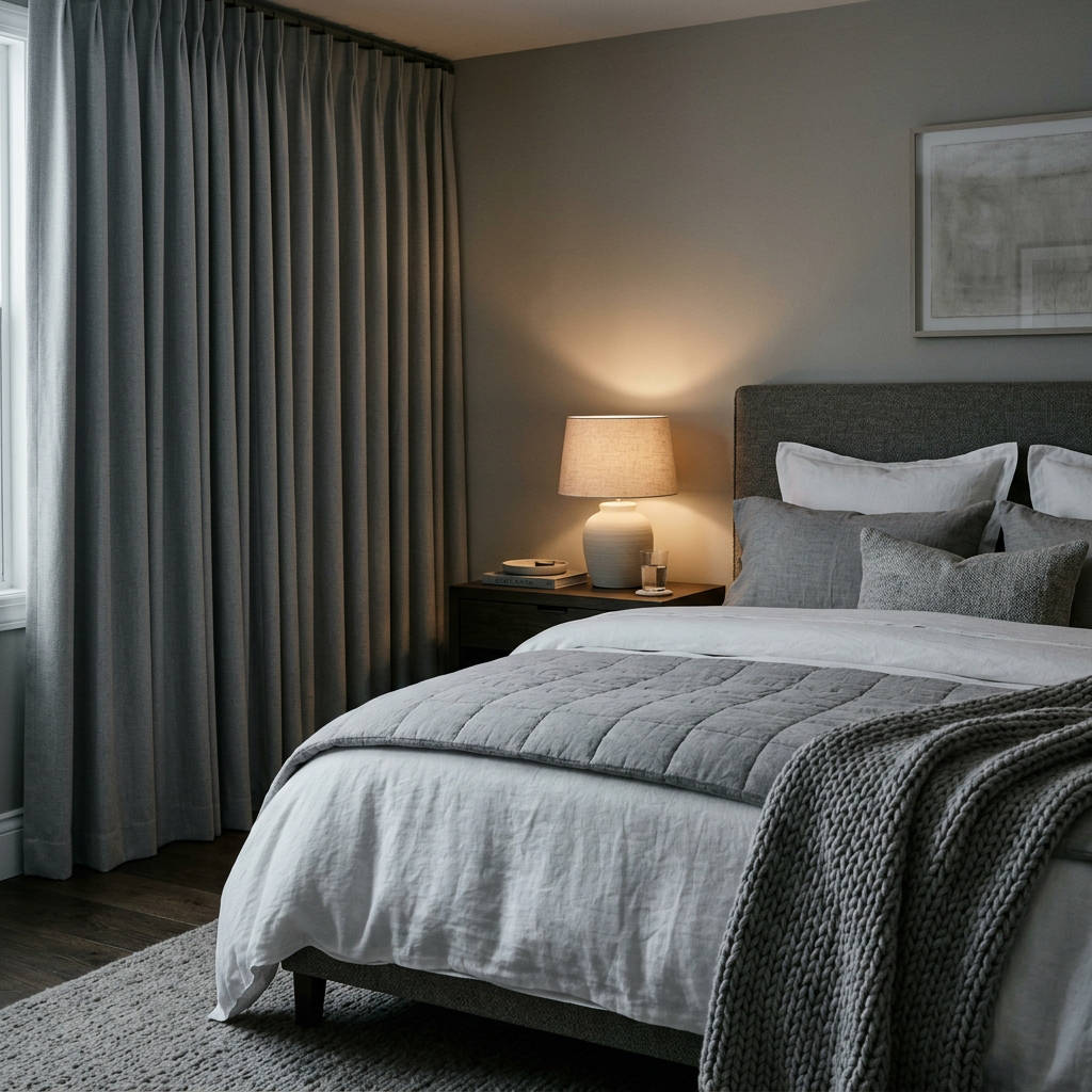 Virelia Woven Blend Curtain