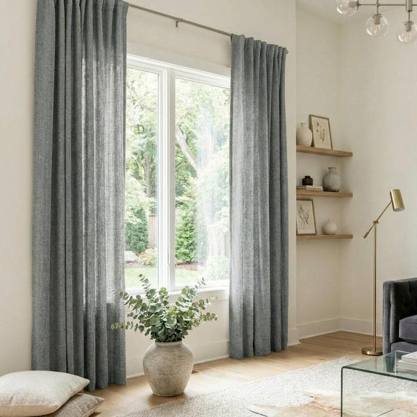Phase Classic Linen Drape Pleated