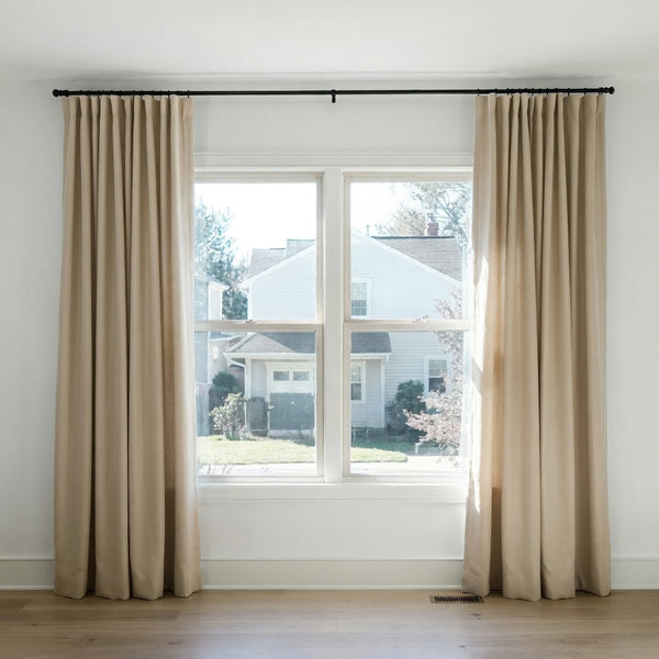 Norvane Leaf Cotton Blend Curtain