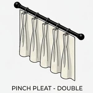 PINCH PLEAT DOUBLE