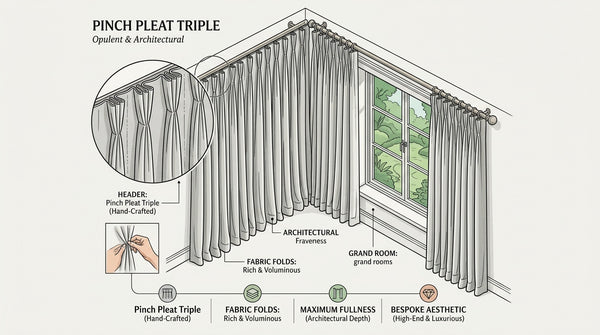 PINCH PLEAT TRIPLE