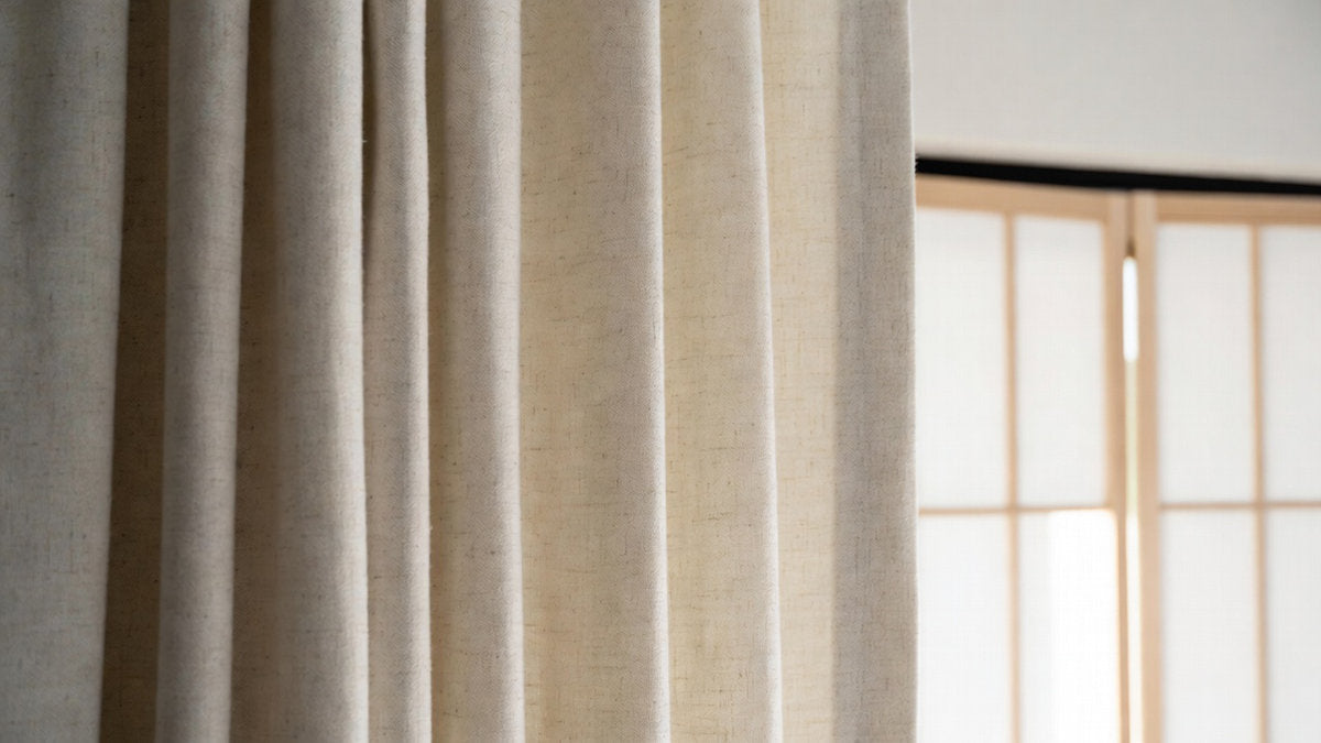 Phase Classic Linen Drape Pleated
